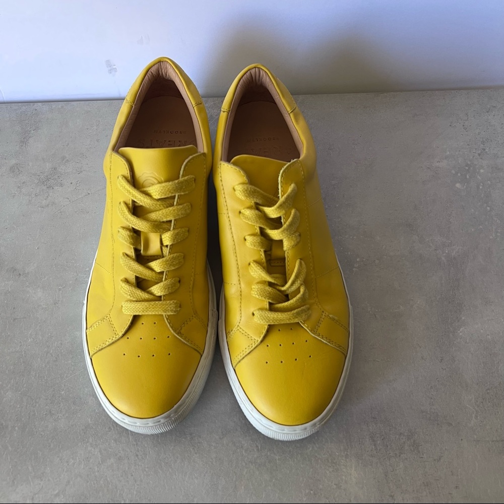 Greats Leather low top sneaker shoes 9.5 woman’s - Picture 3 of 12